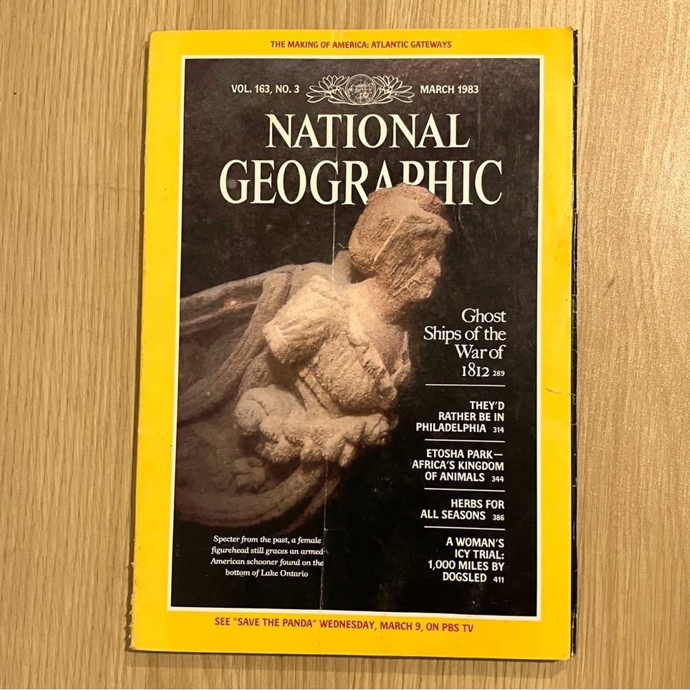 National Geographic Magazine Vol. 163, No. 3, March 1983